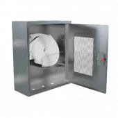 Шкафы пожарные для крана и рукава (ШПК-310) из нержавеющей стали