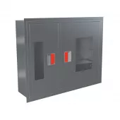 Шкаф пожарный ШПК-315 ВО из нержавеющей стали